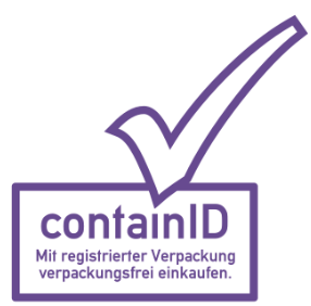 Zeichen für containID Teilnehmer violett.